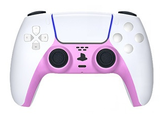 Декоративная накладка DOBE для геймпада Playstation DualSense 5 светло-пурпурный TP5-0542