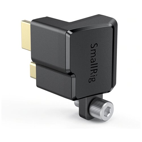 клетка smallrig cvb2255 для bmpcc 4k 6k Видеоаксессуары SmallRig AAA2700 Угловой адаптер разъема HDMI / Type-C Right-Angle Adapter для BMPCC 4K