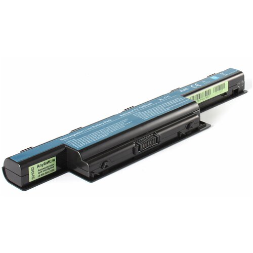 Аккумуляторная батарея Anybatt 11-B1-1217 4400mAh для ноутбуков Acer, eMachines, Gateway, Packard Bell AS10D31, AS10D51, AS10D81, для acer as10d3e аккумуляторная батарея ноутбука