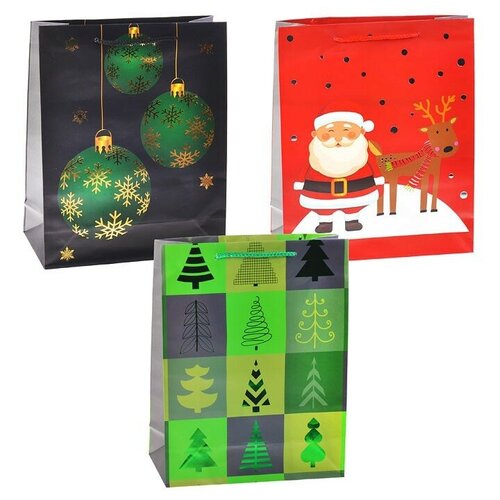 фото Сумка большая 26х32х10 фольга pioneer