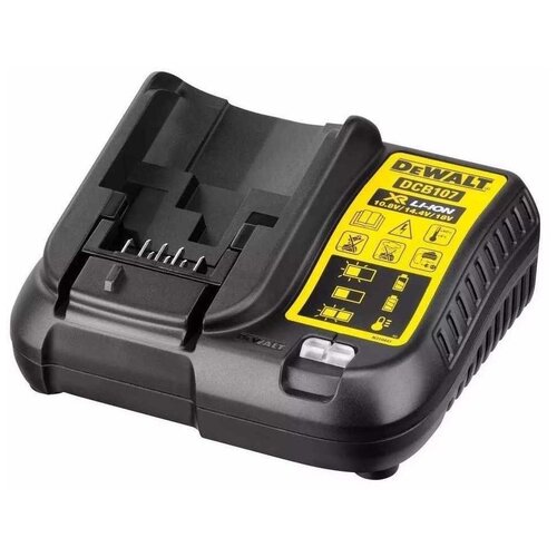 Зарядное устройство DeWALT DCB107, 10.8 В znter 18v 20v max xr 9 0ah lithium ion replacement battery for dewalt dcb200 dcb203 dcb204 dcb184 dcb181 dcb182 9000mah battery