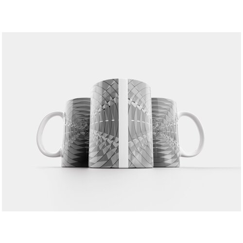 фото Кружка "футуристический, геометрический, изделия из стекла" 320 мл lotsprints