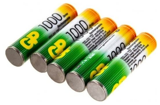 GP Аккумулятор GP Rechargeable 1000AAAHC AAA NiMH 1000mAh (6шт) блистер