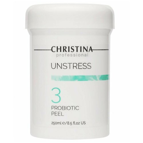 Christina Пилинг с пробиотическим действием (шаг 3), 250 мл - Unstress Probiotic Peel, pH 3,0-4,0