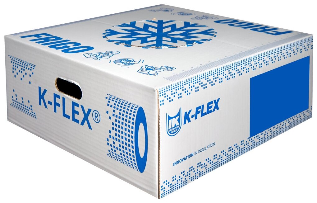 Трубная изоляция для медных труб систем кондиционирования, отопления и водоснабжения K-FLEX ST FRIGO 22/9 в упаковке 23 м. - фотография № 3