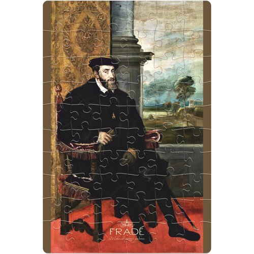 Подарочная мозаика Фраде - ФрадеАрт - Тициан - Портрет Карла V в кресле printio тетрадь на скрепке карла v тициан