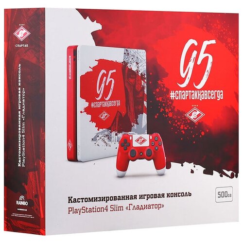 фото Игровая приставка sony playstation 4 slim 1tb «спартак»