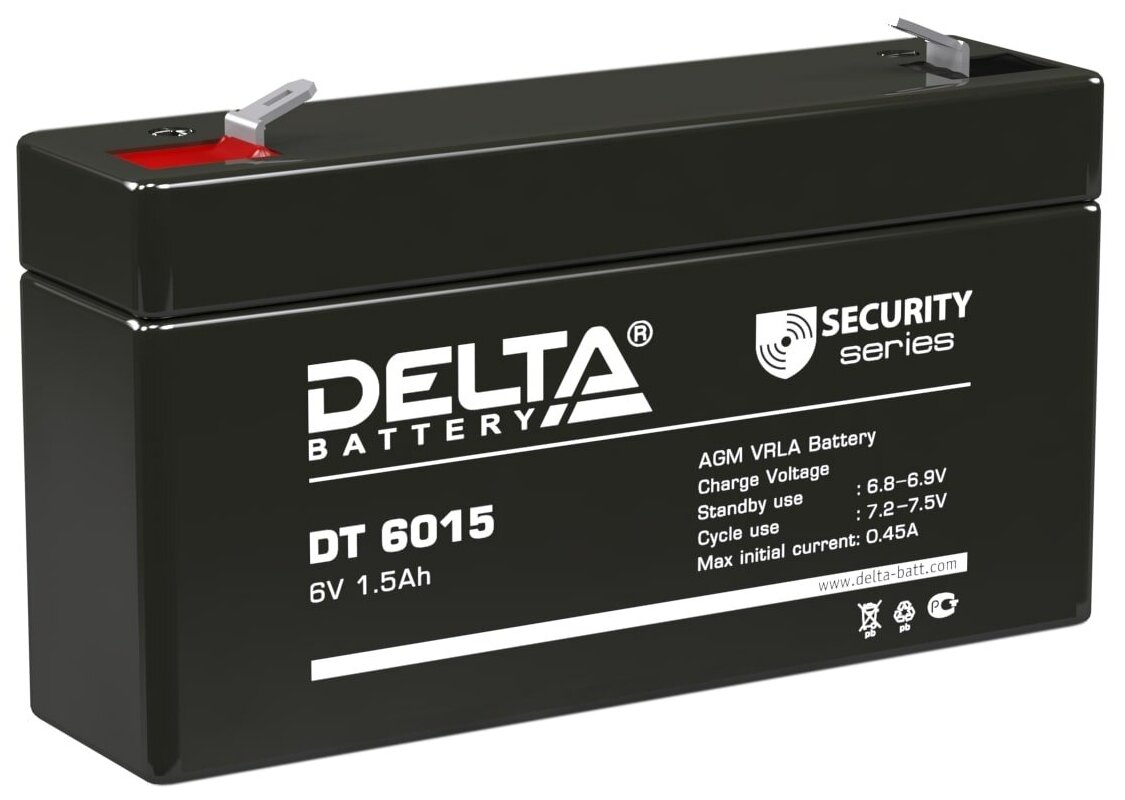 Аккумулятор DELTA DT 6015