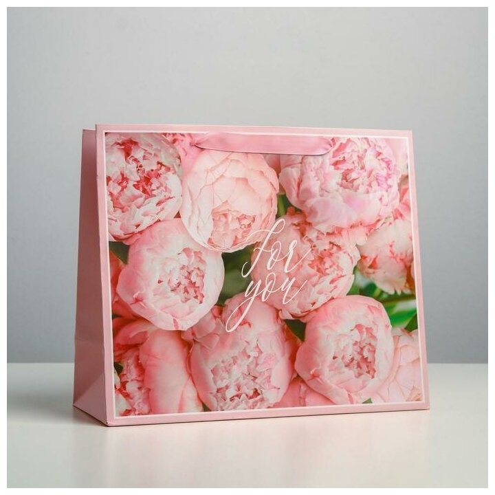 Пакет ламинированный горизонтальный For you , ML 27 × 23 × 11,5 см