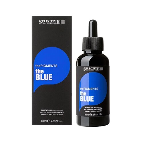 Selective Professional Краситель прямого действия the Pigments, blue, 80 мл, 1000 г