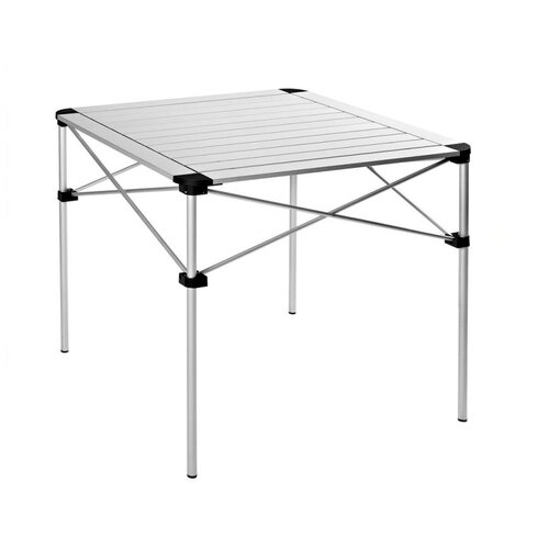 Стол складной KingCamp 3961 Aluminium RollingTable, алюминий, 70x70x69 см стол кемпинговый складной 70 50 60см