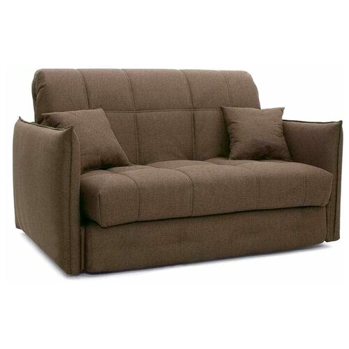 фото Диван, диван-кровать ваш диван 77 аккордеон элва 4 мк dream brown (1660х1100х930) прямой диван