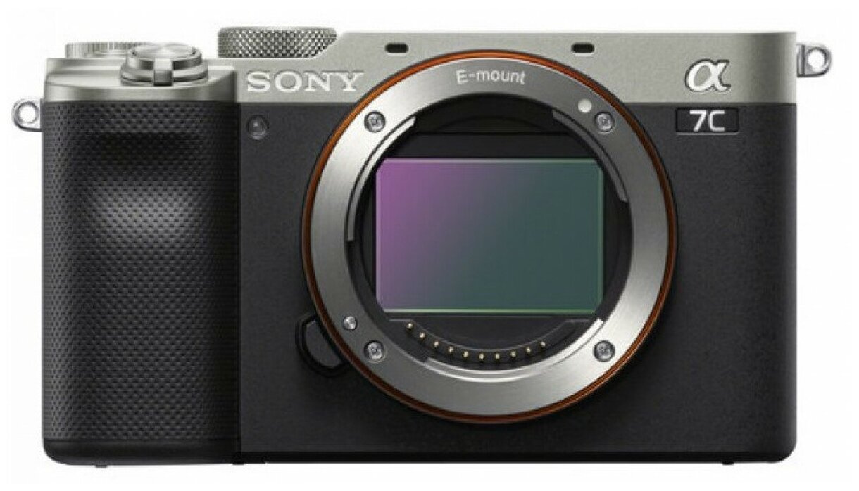 Беззеркальный фотоаппарат Sony Alpha a7C Body, серебристый