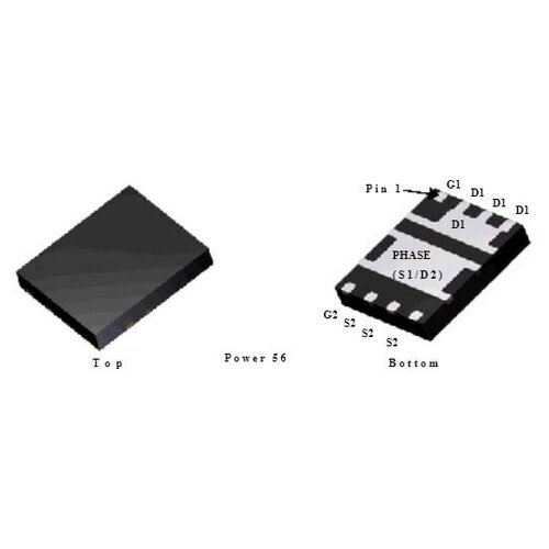 Микросхема FDMS3624S N-Channel MOSFET 25V 30A