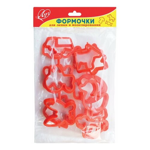 фото Формочки для лепки луч, набор 12 штук, 11с752-08