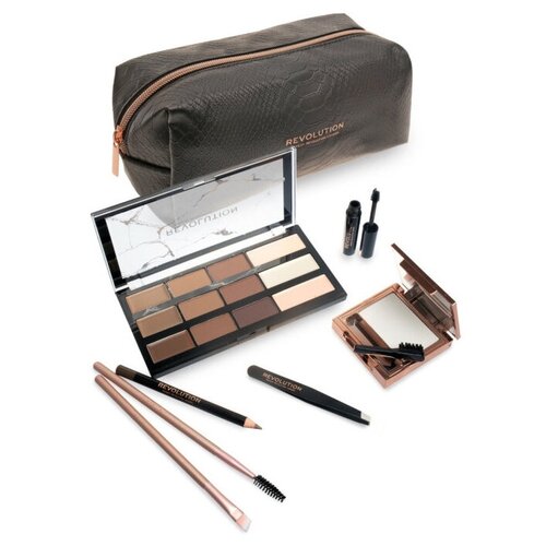 REVOLUTION Набор для макияжа бровей Brow Shaping Kit