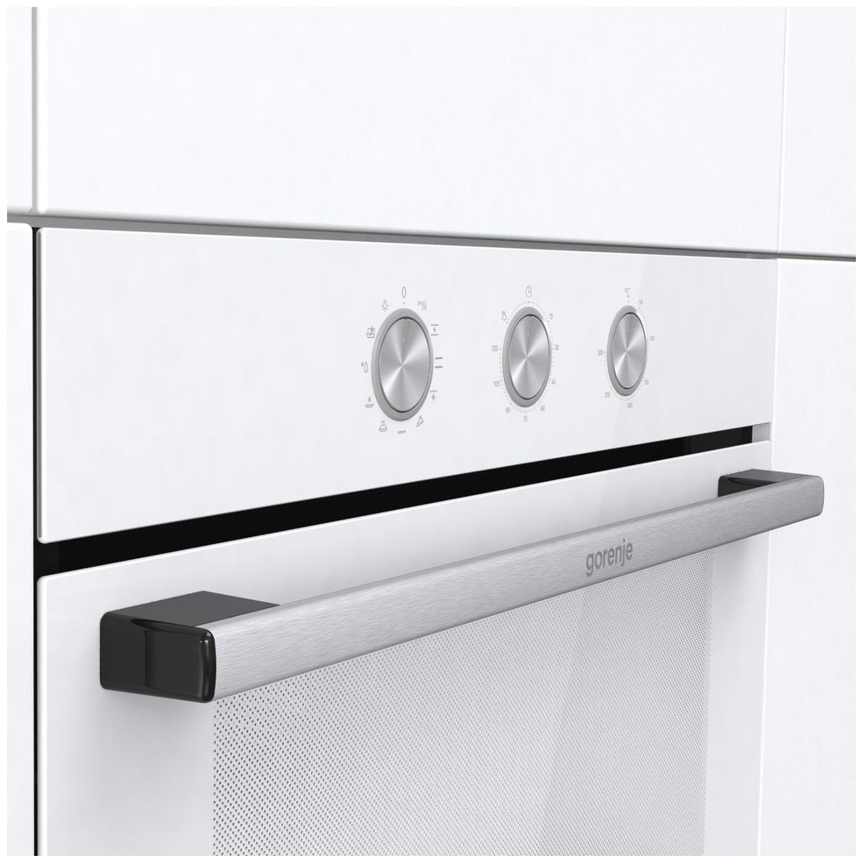 Электрический духовой шкаф Gorenje BO6725E02WG, белый - фотография № 3