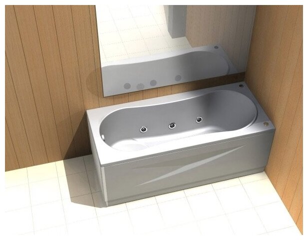 Акриловая ванна Aquatek Афродита 150х70 см AFR170-0000045, белый - фото №9