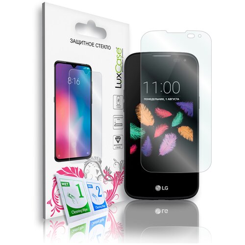 рамка дисплея для lg k100ds k3 lte черный Защитное стекло LuxCase для LG K3 LTE K100DS На плоскую часть экрана 0,33 мм