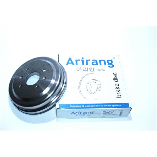 Барабан тормозной Chevrolet Aveo (T250, T255) 02-, Spark II (M300) 09- (-ABS) Arirang ARG29-1182