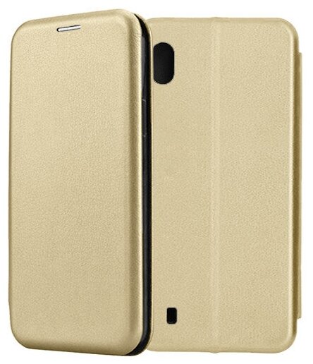 Чехол-книжка Fashion Case для Samsung Galaxy A10 A105 золотистый