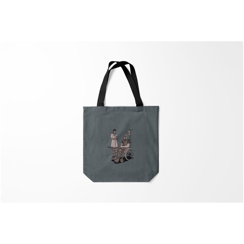 фото Сумка-шоппер / 40х40 см / геймерам / the elder scrolls стрела в колено burnettie