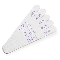 Пилка для ногтей OPI 180/240 овал, 10 шт./ пилки для маникюра и педикюра/Набор для маникюра
