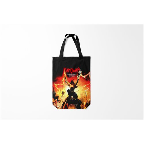 фото Сумка-шоппер / 31х42 см / рок / разный manowar burnettie