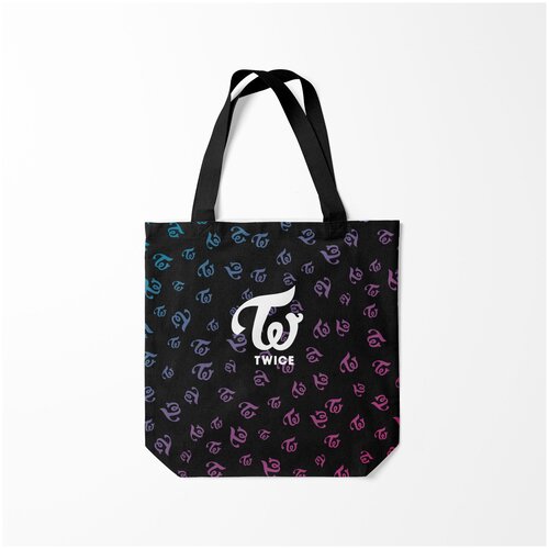 фото Сумка-шоппер / 40х40 см / k pop / twice burnettie