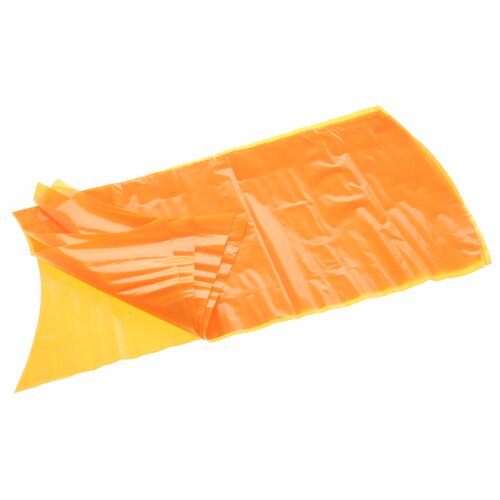 Пакет для созревания и хранения сыра термоусадочный 280х550 мм, цвет жёлто-оранжевый, дно круглое, упаковка 5 шт.