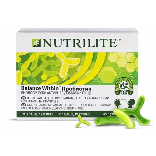 Amway NUTRILITE BALANCE WITHIN пробиотик, 30 саше