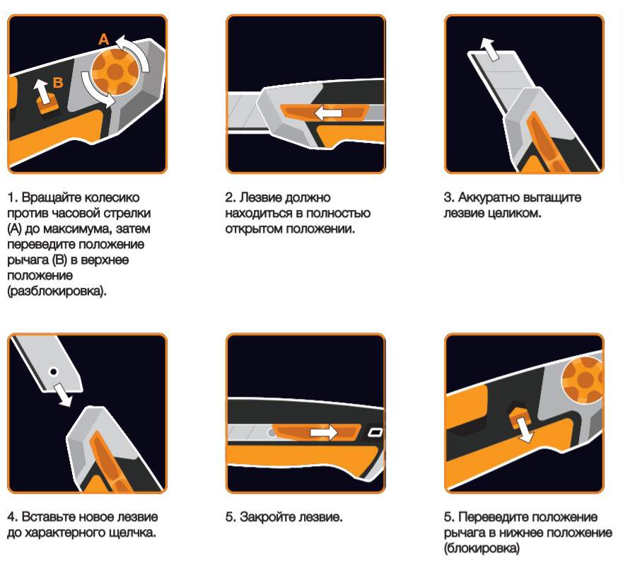 Нож Fiskars - фото №2