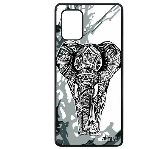 фото Защитный чехол на телефон // galaxy a71 // "слон" азиатский мудрый, utaupia, розовый