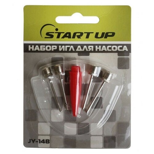 фото Набор игл для насоса start up jy-14b 4шт+переходник (8190) 150480 3 шт.