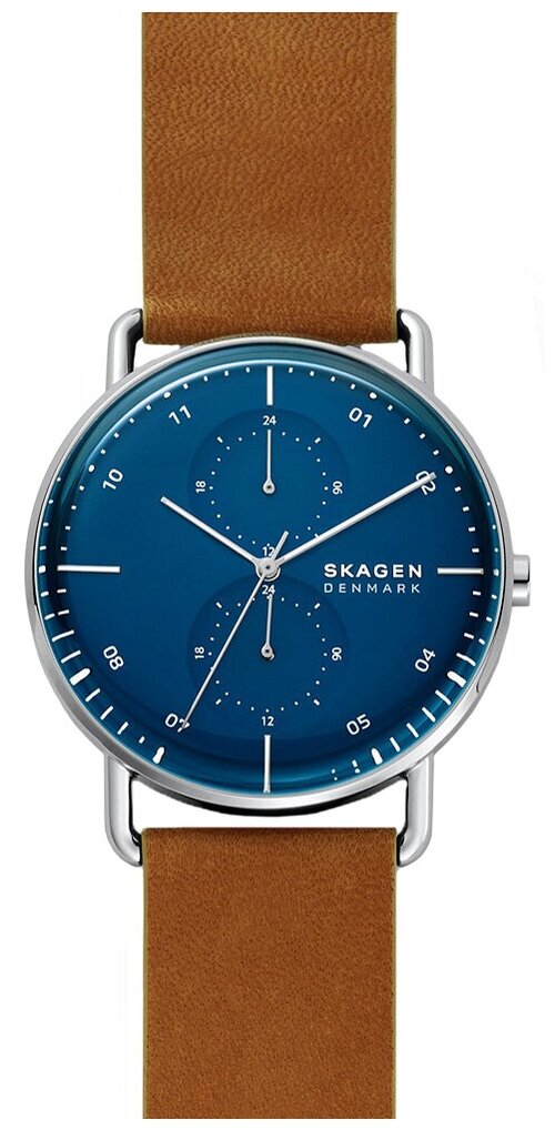 Наручные часы SKAGEN SKW6738, коричневый, серебряный