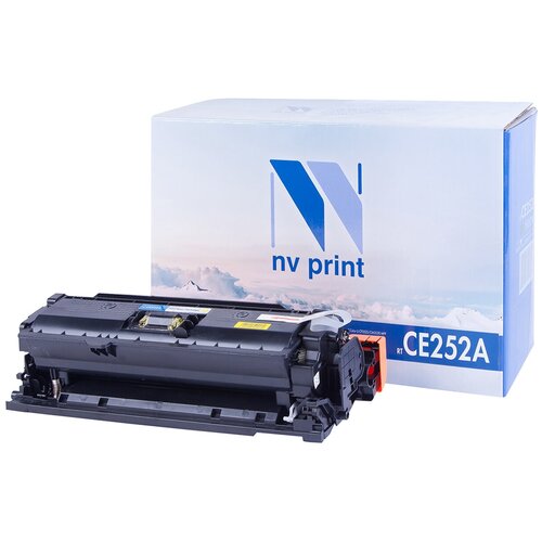 Картридж NV Print CE252A Y совместимый