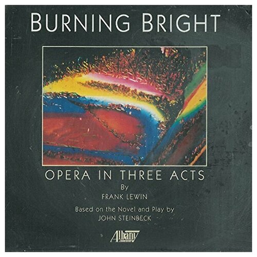 LEWIN, F. - Burning Bright Opera In 3 Acts