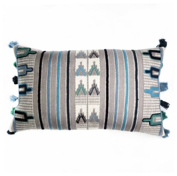 Чехол на подушку Tkano с этническим орнаментом 30х50