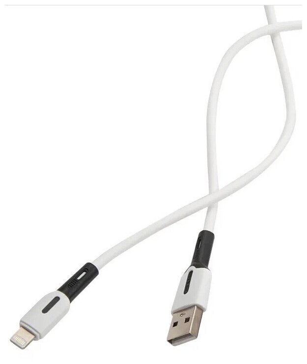 Кабель USAMS-SJ431, Lightning (m) - USB Type-C (m), 1м, белый [ут000021044] Noname - фото №7