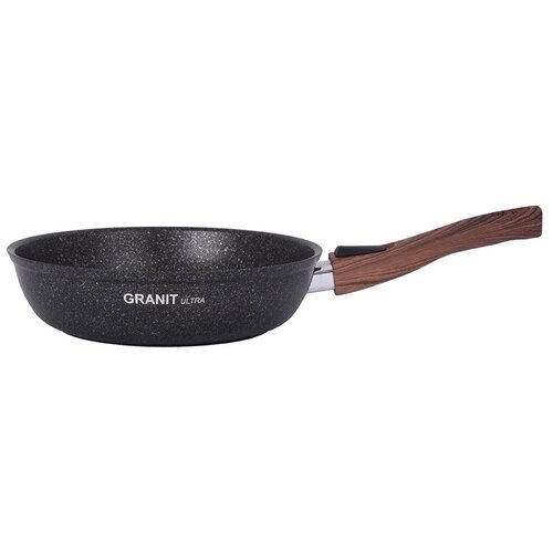 фото Сковорода kukmara granit ultra со съёмной ручкой, съемная ручка, 28 см
