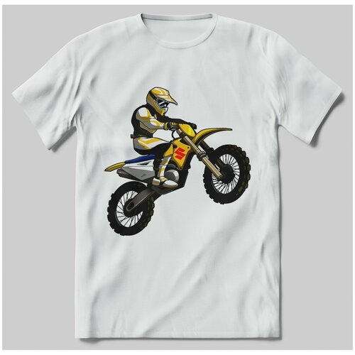 фото Футболка с принтом мотык brut-shop