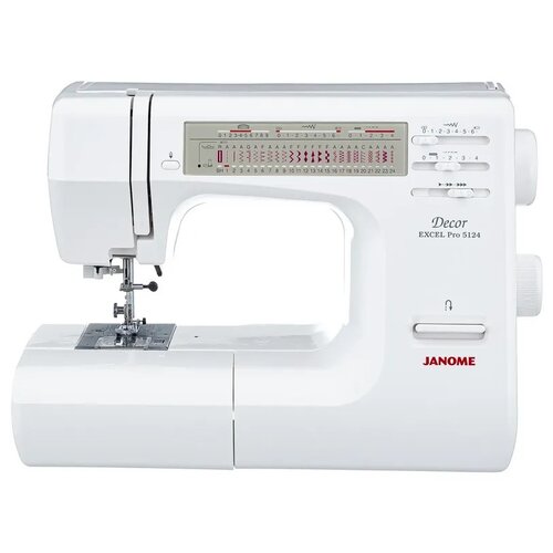 Швейная машина Janome Decor Excel Pro 5124, белый