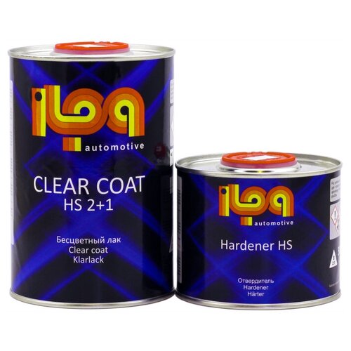 ILPA HS 21 Clear Coat 1000 мл 500 мл 1214₽