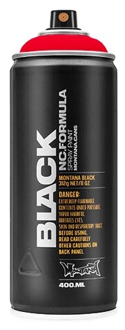Аэрозольная краска Montana Black BLK 2093 Красный - фотография № 1