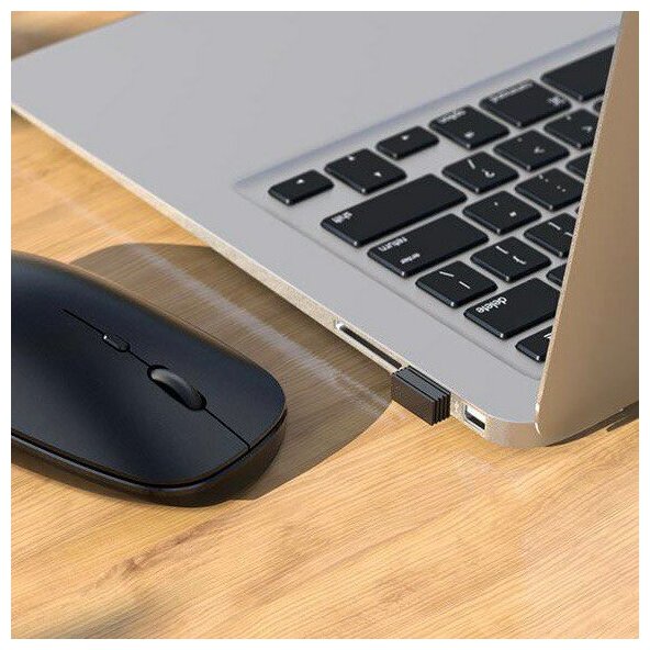 Беспроводная мышь компьютерная / Business wireless mouse / Bluetooth мышка для ноутбука / Черная
