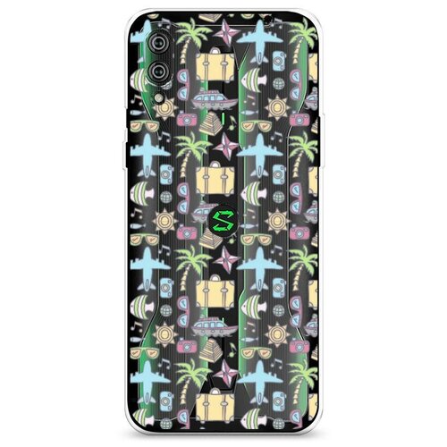 фото Силиконовый чехол "круговорот путешествий 4" на xiaomi black shark 2 pro / сяоми блэк шарк 2 про case place