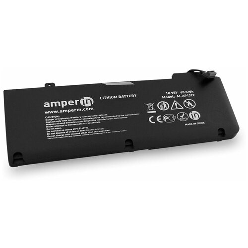 фото Аккумуляторная батарея amperin для ноутбука apple 9g9450lks8vnc 10.95v (63.5wh)
