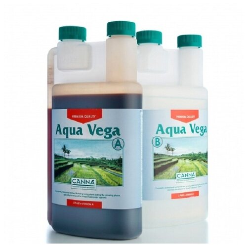 Удобрение Canna Aqua Vega A+B 1л удобрение canna aqua vega 1л