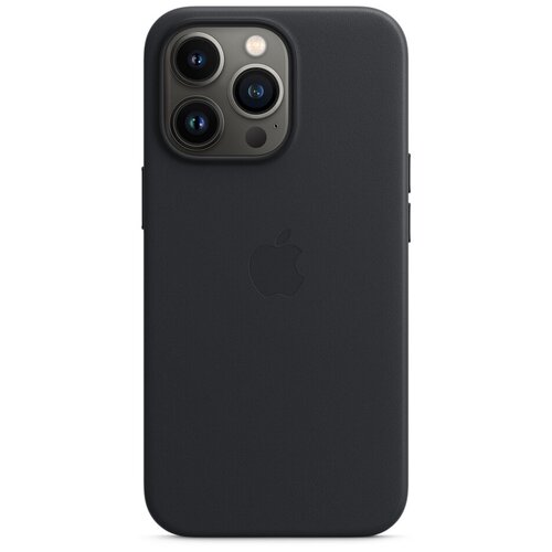 фото Чехол apple кожаный чехол magsafe для iphone 13 pro max, «тёмная ночь»