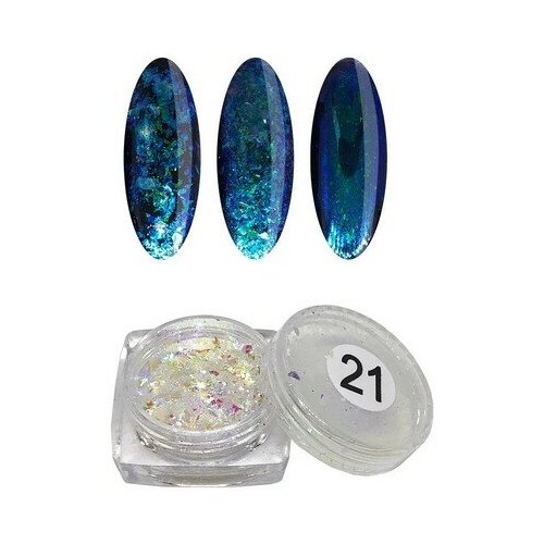 ICE NOVA, Юки хлопья лазерные для дизайна №21